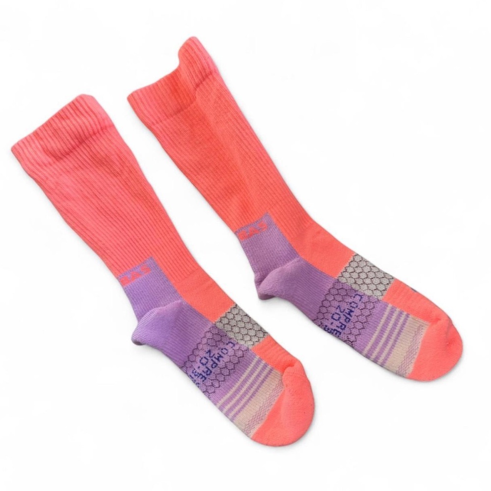 BOMBAS | Women’s performance compression socks pink and purple compression socks - Picture 6 of 6